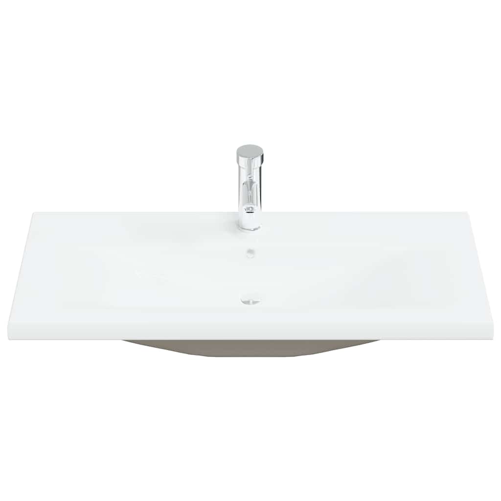 Set Mobili da Bagno 5 pz Rovere Artigianale Legno Multistrato
