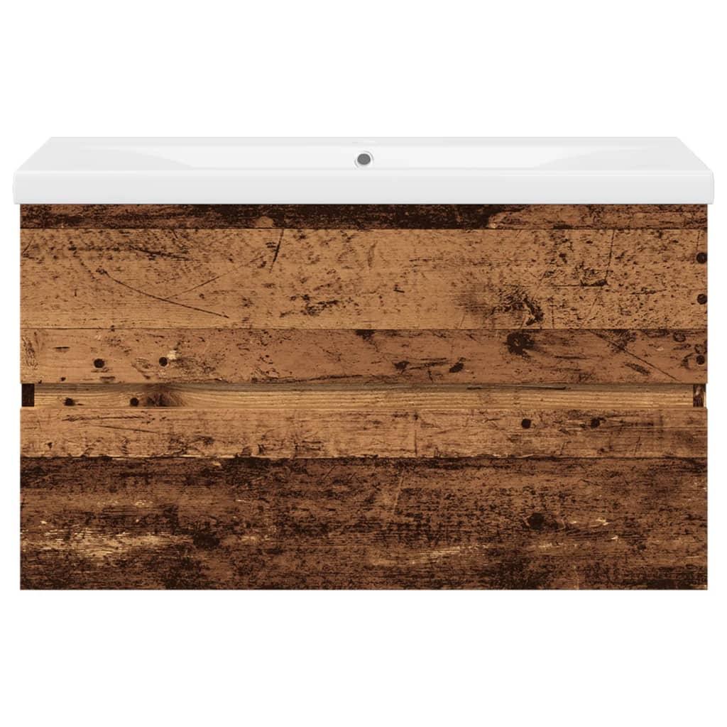 Mobile con Lavabo Integrato Legno Antico | homemem39