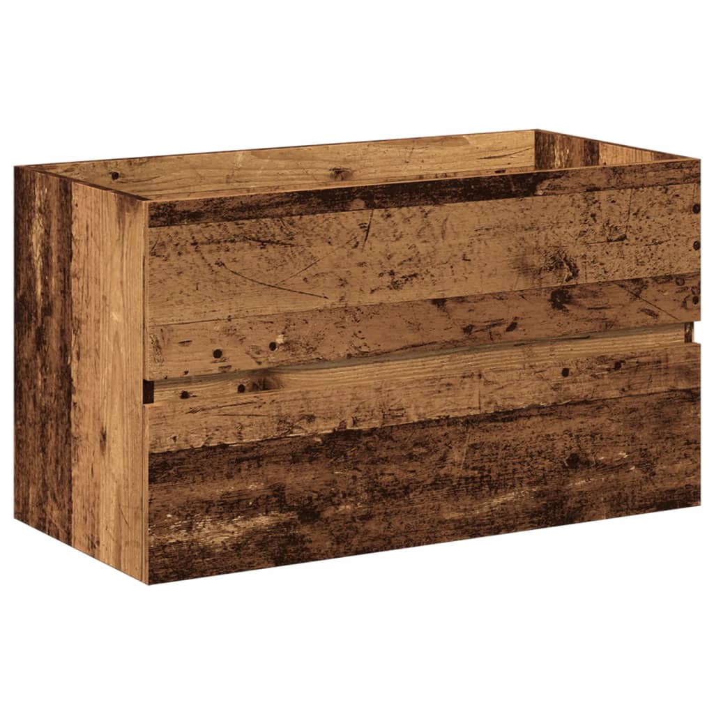 Mobile con Lavabo Integrato Legno Antico | homemem39