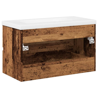 Mobile con Lavabo Integrato Legno Antico | homemem39