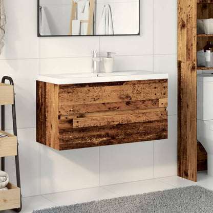 Mobile con Lavabo Integrato Legno Antico | homemem39