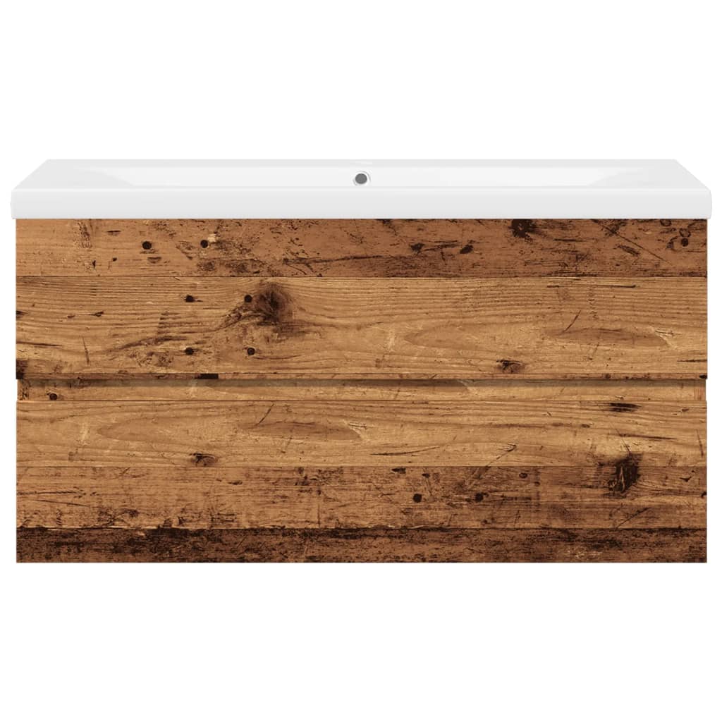 Mobile con Lavabo Integrato Legno Antico | homemem39
