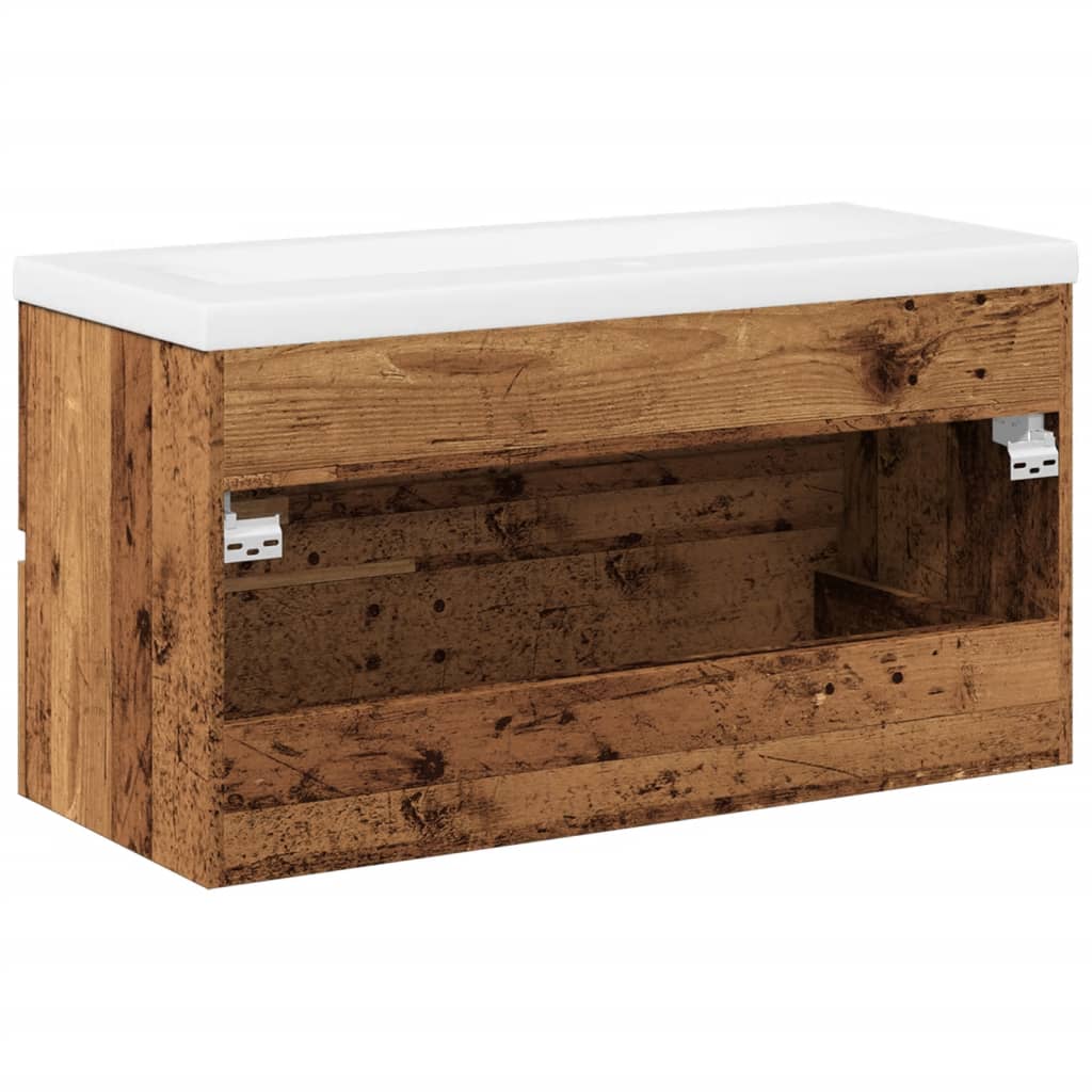 Mobile con Lavabo Integrato Legno Antico | homemem39