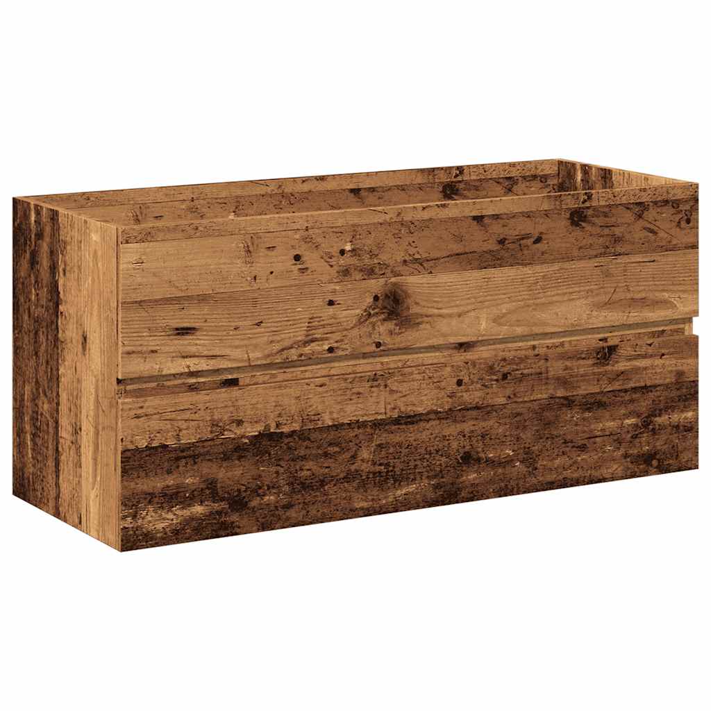 Mobile con Lavabo Integrato Legno Antico | homemem39