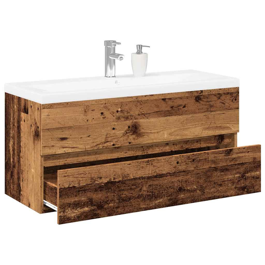 Mobile con Lavabo Integrato Legno Antico | homemem39