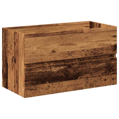 Set Mobili da Bagno Legno Antico in Legno Multistrato | homemem39