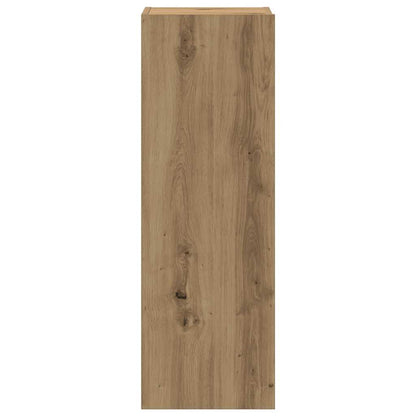 Set Mobile TV 8 pz Montato a Parete Rovere in Legno Multistrato | homemem39