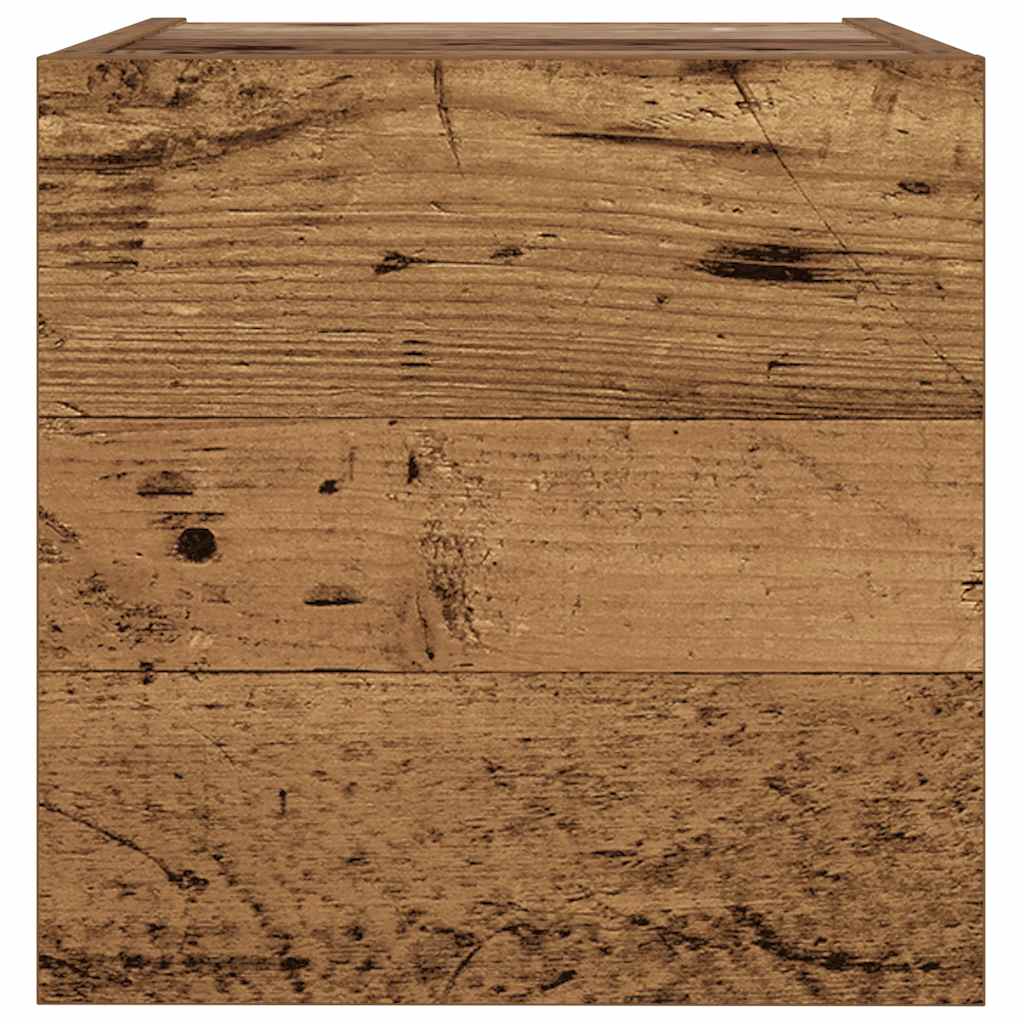 Mobili TV a Parete 6 pz Legno Vecchio Legno Multistrato | homemem39