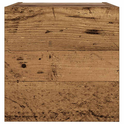 Mobili TV a Parete 6 pz Legno Vecchio Legno Multistrato | homemem39