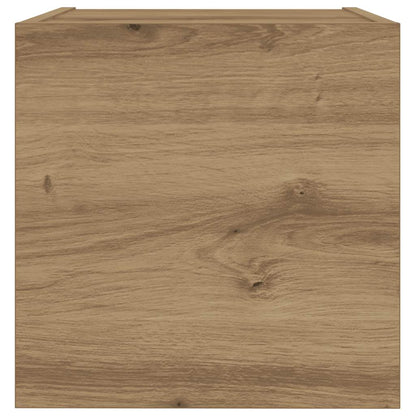 Mobili TV a Parete 6 pz Rovere Artigianale Legno Multistrato | homemem39