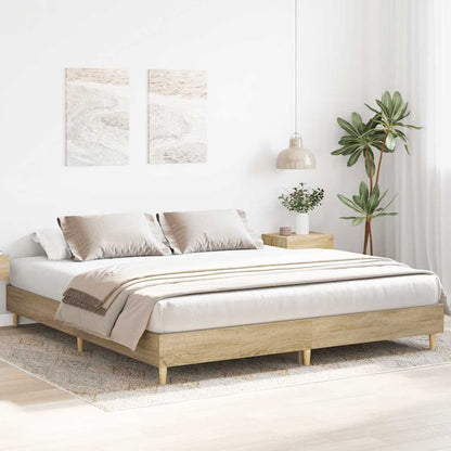 Giroletto senza Materasso Rovere Sonoma 180x200cm in Truciolato