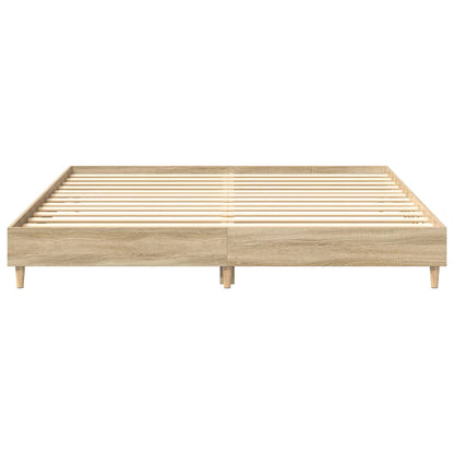 Giroletto senza Materasso Rovere Sonoma 180x200cm in Truciolato