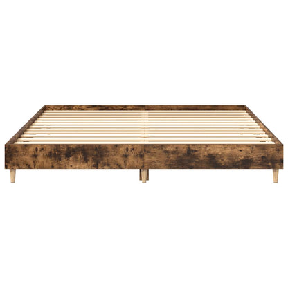 Giroletto senza Materasso Rovere Fumo 180x200 cm in Truciolato