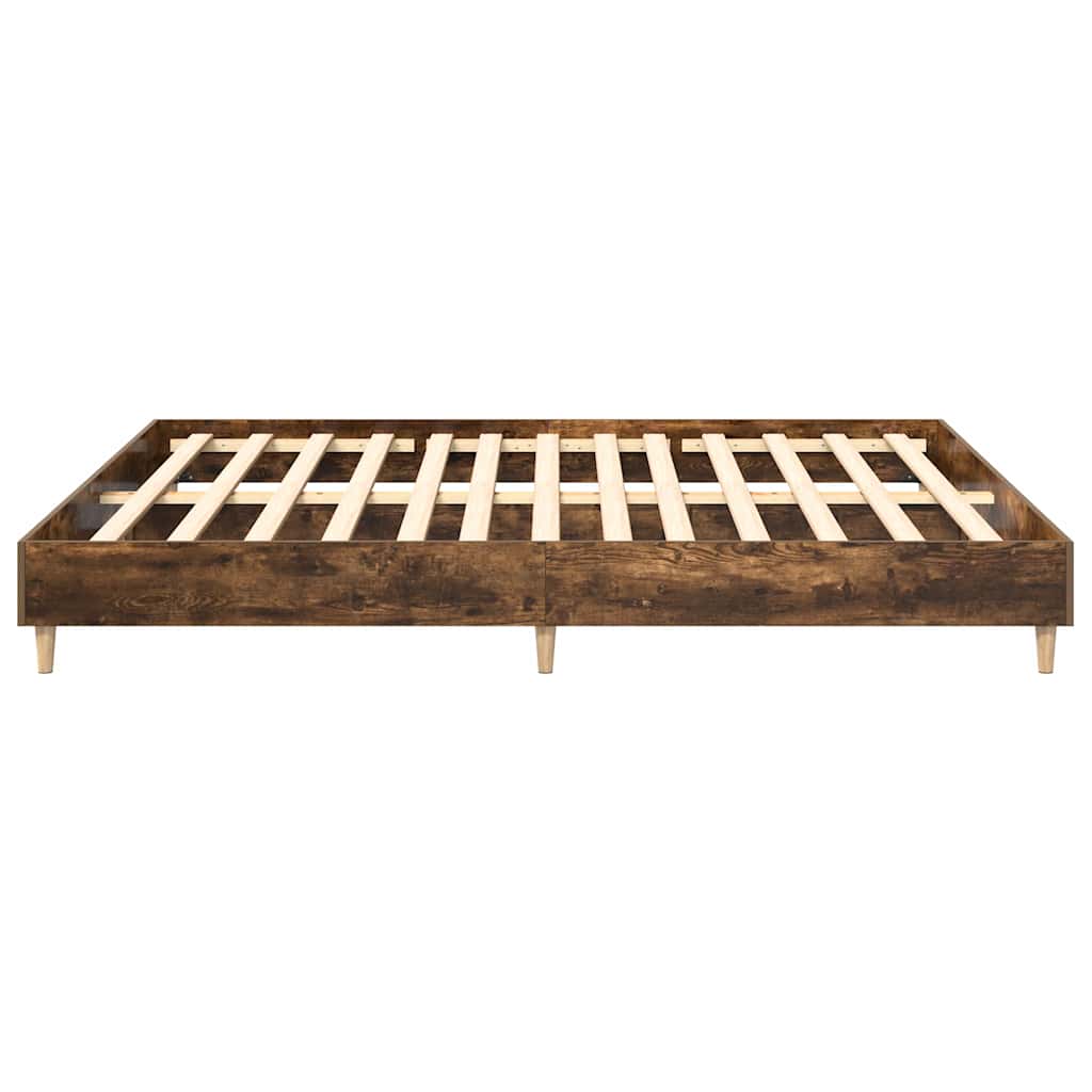 Giroletto senza Materasso Rovere Fumo 180x200 cm in Truciolato | homemem39