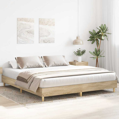Giroletto senza Materasso Rovere Sonoma 160x200cm in Truciolato | homemem39
