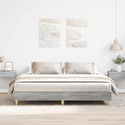 Giroletto senza Materasso Grigio Sonoma 160x200 cm Truciolato | homemem39