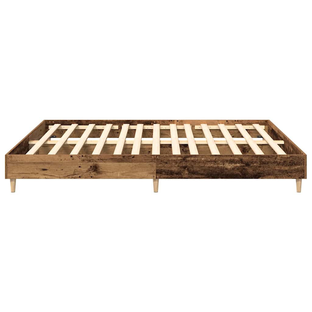 Giroletto senza Materasso Legno Antico 160x200 cm in Truciolato | homemem39