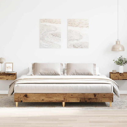 Giroletto senza Materasso Legno Antico 160x200 cm in Truciolato | homemem39