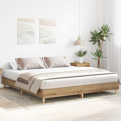 Giroletto senza Materasso Rovere Artigianale 160x200 cm