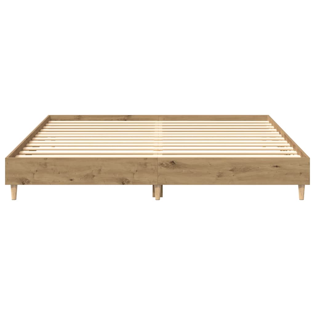 Giroletto senza Materasso Rovere Artigianale 160x200 cm