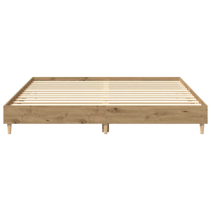 Giroletto senza Materasso Rovere Artigianale 160x200 cm