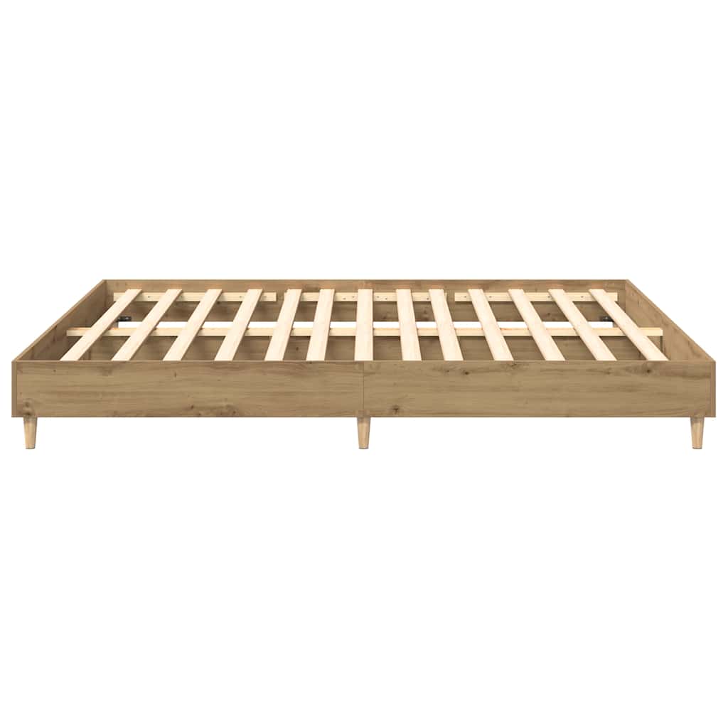 Giroletto senza Materasso Rovere Artigianale 160x200 cm