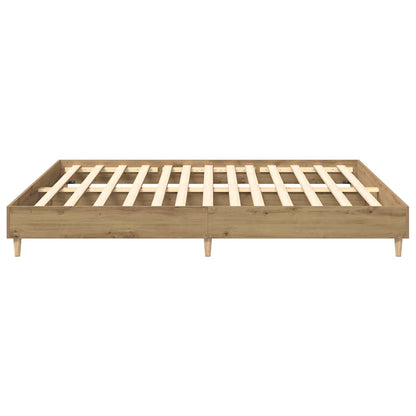Giroletto senza Materasso Rovere Artigianale 160x200 cm