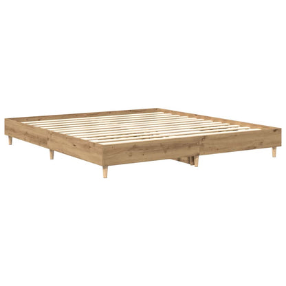 Giroletto senza Materasso Rovere Artigianale 160x200 cm