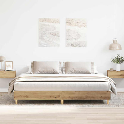 Giroletto senza Materasso Rovere Artigianale 160x200 cm
