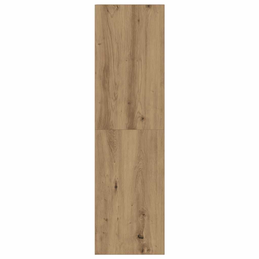 Mobili TV a Parete 3 pz Rovere Artigianale in Legno Multistrato | homemem39
