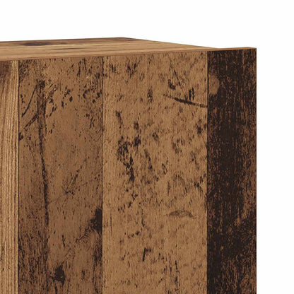 Mobili TV a Parete 6 pz Legno Vecchio Legno Multistrato - homemem39