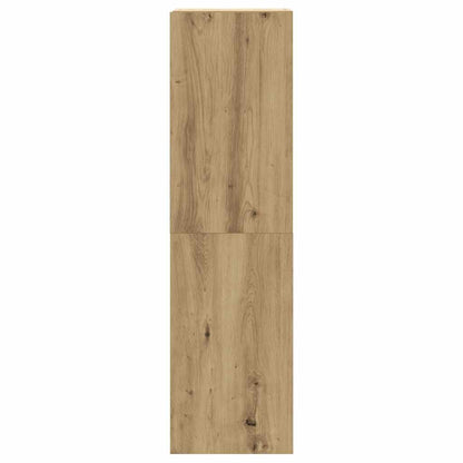 Set Mobile TV 5 pz Montato a Parete Rovere in Legno Multistrato | homemem39