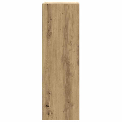 Set Mobile TV 8 pz Montato a Parete Rovere in Legno Multistrato | homemem39