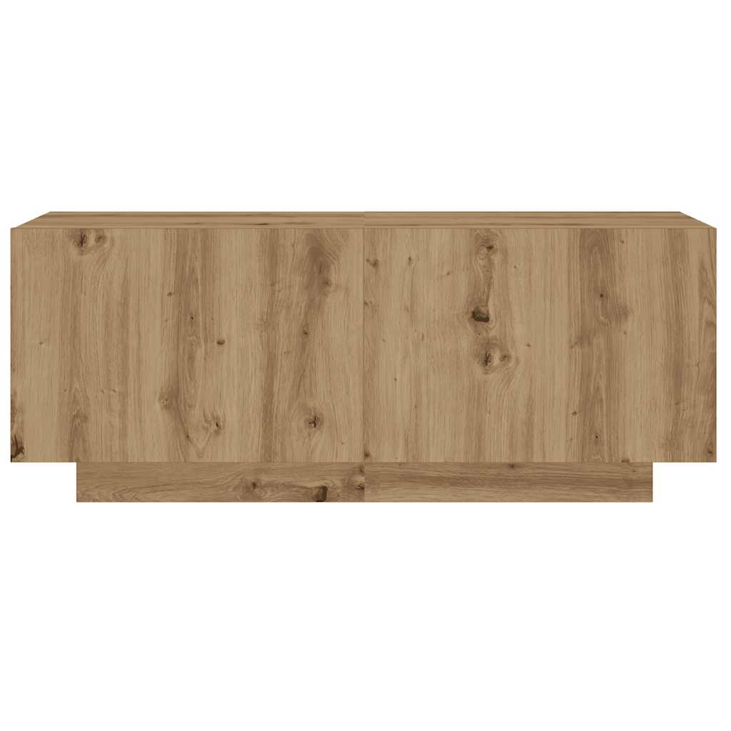 Mobile Porta TV con LED Artigianale 180x35x40 cm Multistrato - homemem39