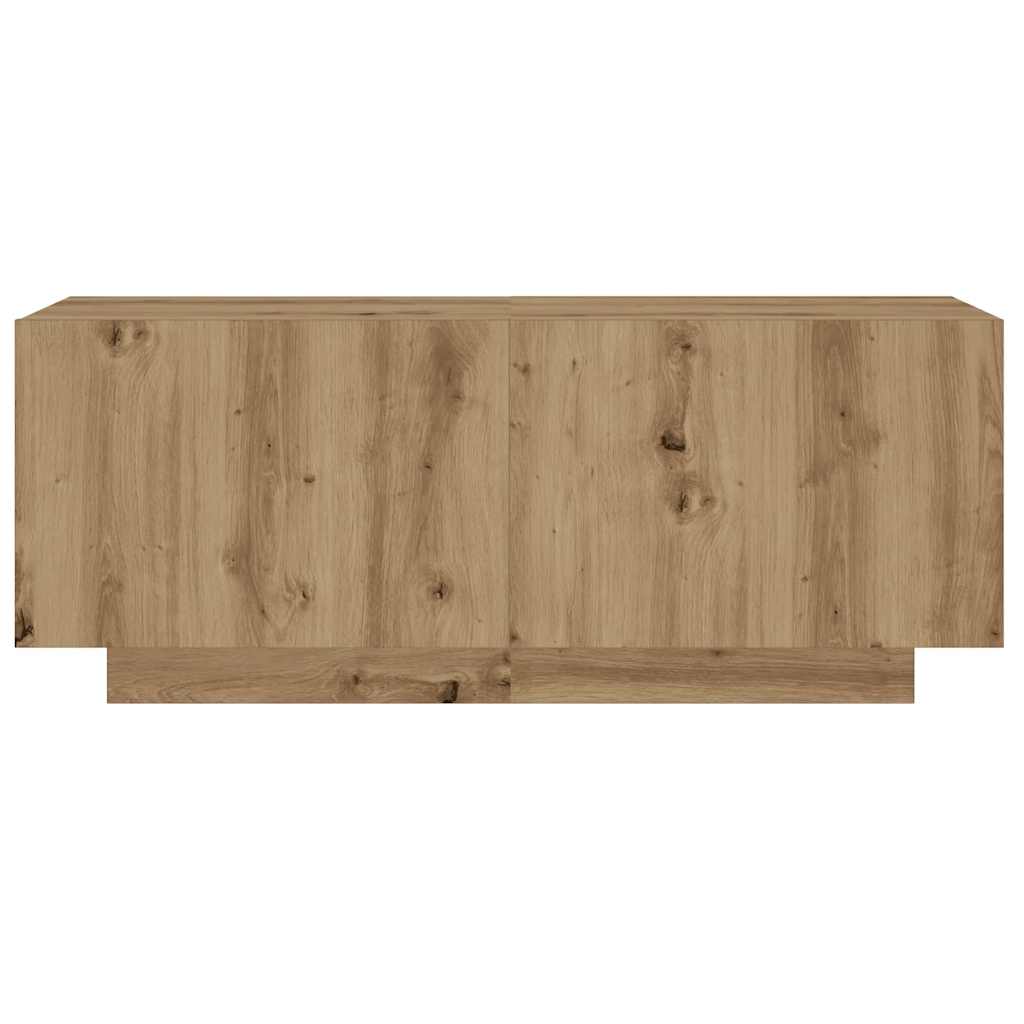 Mobile Porta TV con LED Artigianale 260x35x40 cm Multistrato