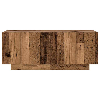 Mobile Porta TV con LED Legno Antico 300x35x40 cm Truciolato - homemem39