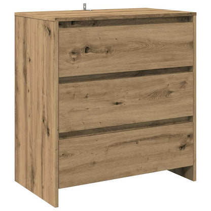 Credenza 2 pz Rovere Artigianale in Legno Multistrato - homemem39
