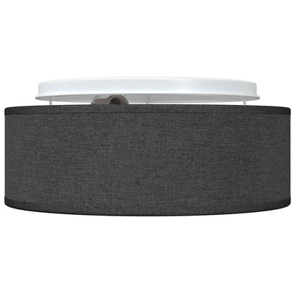 Lampada da soffitto Nero 30 x 13.5 cm Tessuto - homemem39