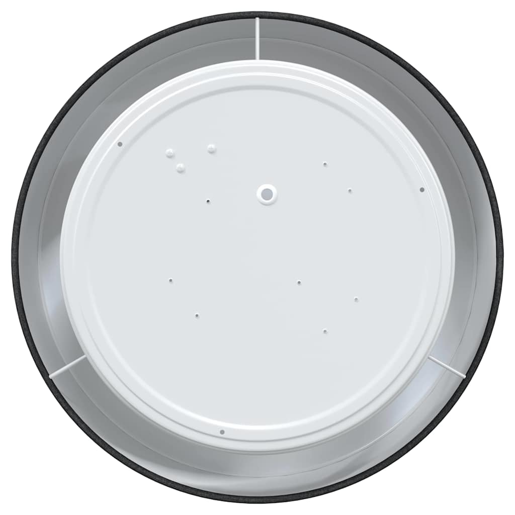 Lampada da soffitto Nero 30 x 13.5 cm Tessuto - homemem39