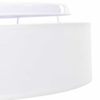 Lampada da soffitto Bianco 30 x 13.5 cm Tessuto - homemem39