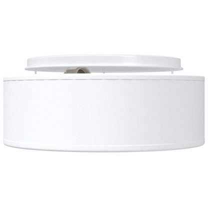 Lampada da soffitto Bianco 30 x 13.5 cm Tessuto - homemem39