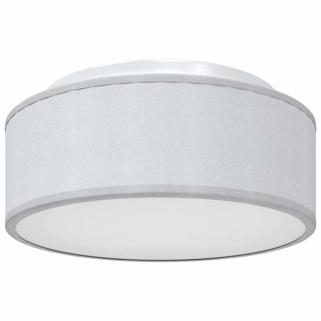 Lampada da soffitto Grigio 30 x 13.5 cm Tessuto - homemem39