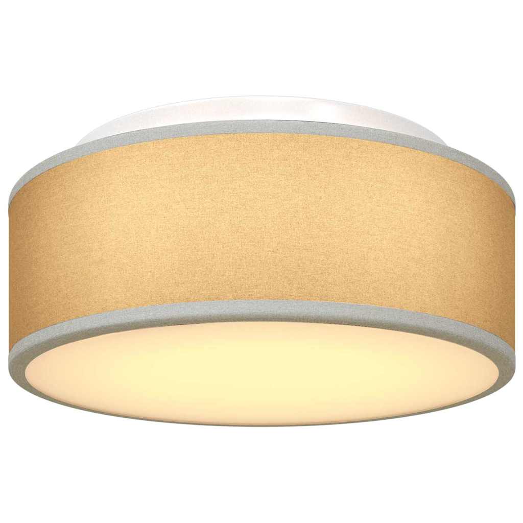 Lampada da soffitto Grigio 30 x 13.5 cm Tessuto - homemem39