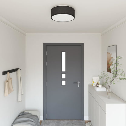 Lampada da soffitto Nero 38 x 13.5 cm Tessuto - homemem39