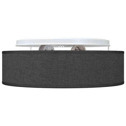 Lampada da soffitto Nero 38 x 13.5 cm Tessuto - homemem39