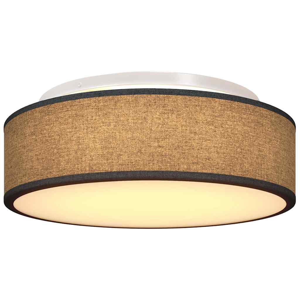 Lampada da soffitto Nero 38 x 13.5 cm Tessuto - homemem39