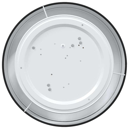 Lampada da soffitto Nero 38 x 13.5 cm Tessuto - homemem39