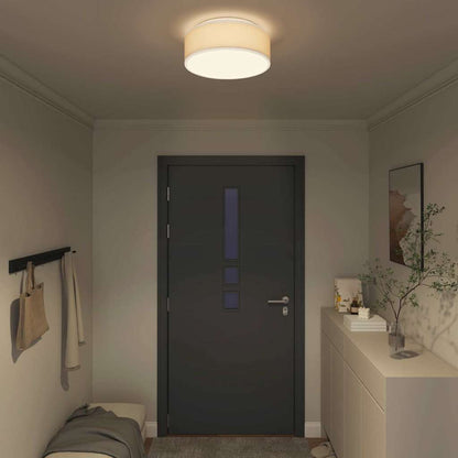 Lampada da soffitto Bianco 38 x 13.5 cm Tessuto - homemem39