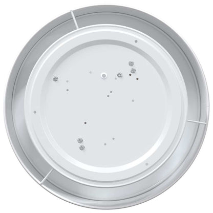 Lampada da soffitto Bianco 38 x 13.5 cm Tessuto - homemem39