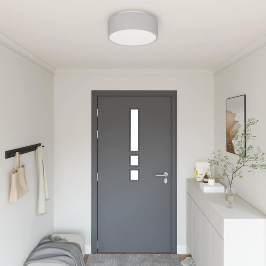 Lampada da soffitto Grigio 38 x 13.5 cm Tessuto - homemem39